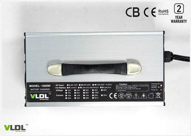 1500W সিসি সিভি স্বয়ংক্রিয় ব্যাটারি চার্জার আউটপুট চার্জিং 48V 58.4V 58.8V 25A বৈদ্যুতিক Forklifts জন্য
